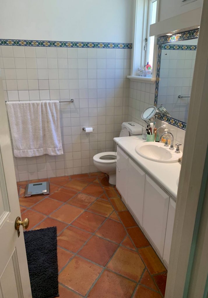 before-bathroom-renovation-outdated-tiles-old-design-orange-flooring-tiles-double-vanity